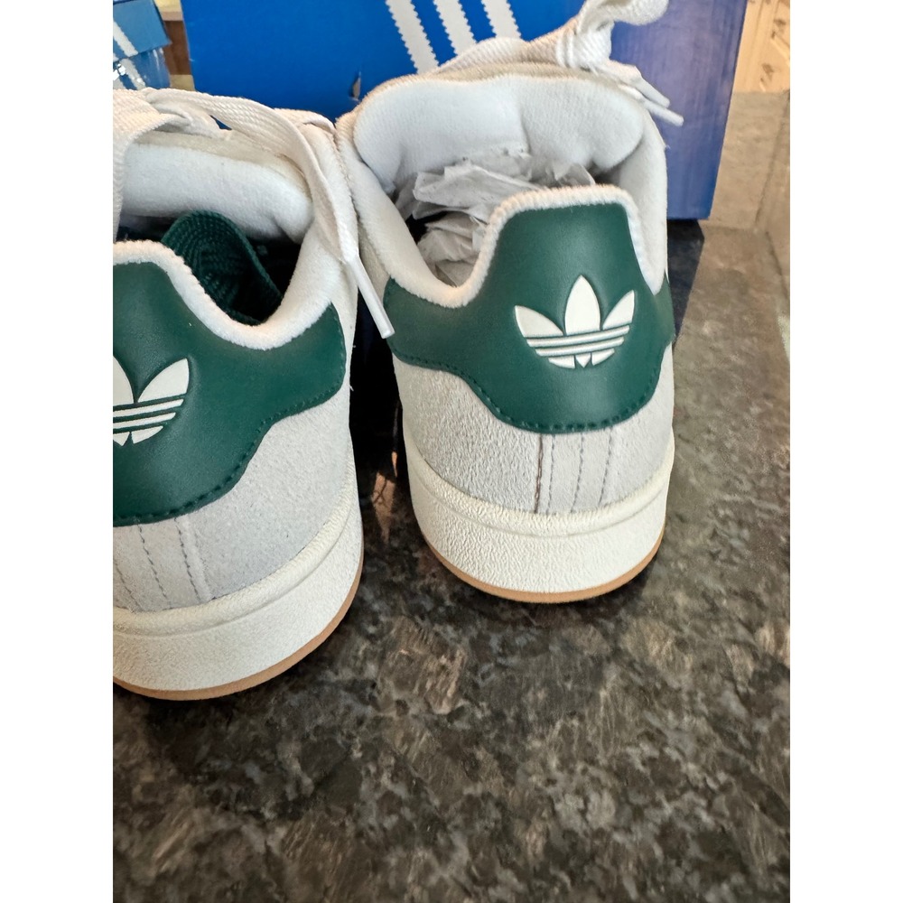 Adidas Campus 00s W Crystal White Collegiate Green JQ7784 Womens 8.5 Sneakers - Picture 6 of 9